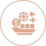 Shipping and trade icon